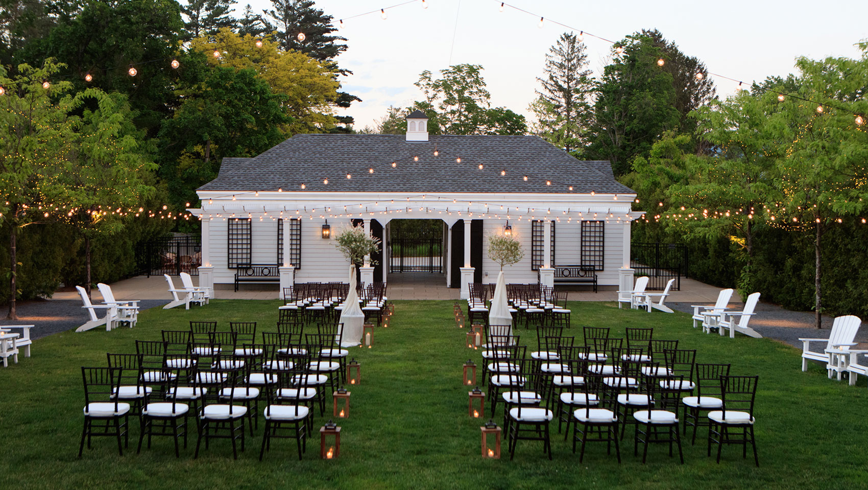 Outdoor Ceremony at Taconic Twilight