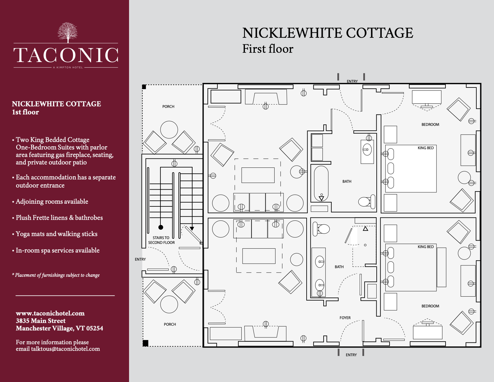 Nicklewhite Cottage Floorplan