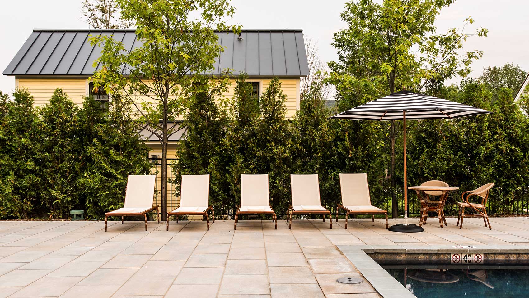 Taconic Pool loungers